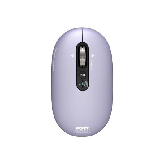 Souris Port Designs PURE MAC Bluetooth 3200 DPI Lavande Ambidextre Rechargeable