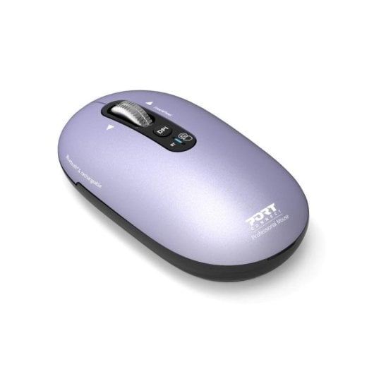 Souris Port Designs PURE MAC Bluetooth 3200 DPI Lavande Ambidextre Rechargeable