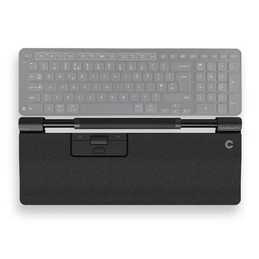 Ratón Contour Design RollerMouse Pro Cable USB 2800 DPI Negro Reposamuñecas Ergonómico