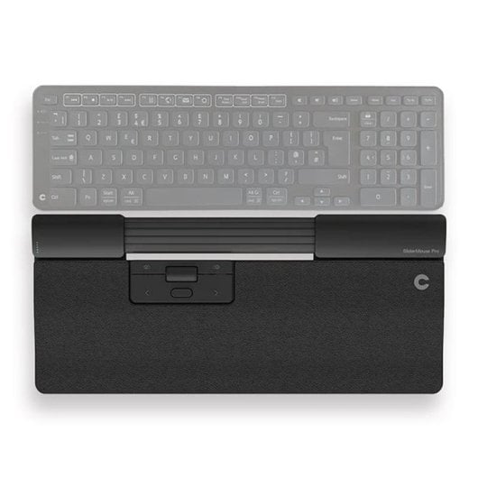 Ratón Contour Design SliderMouse Pro Extended RF Wireless Bluetooth 2800 DPI Noir Ergonomique