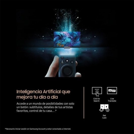 TV Samsung Neo QLED QN1EF 55" 4K Smart Vision AI