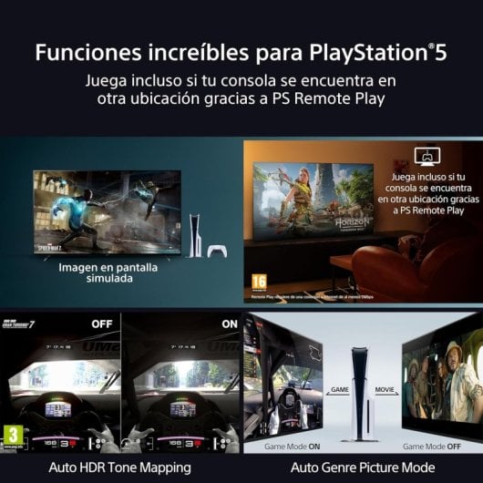 TV Sony OLED BRAVIA K-55XR8A 55" 4K Smart Google TV Dolby Vision