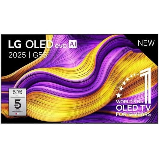 TV LG OLED evo AI OLED65G55LW 65" 4K Smart Dolby Vision Atmos VRR