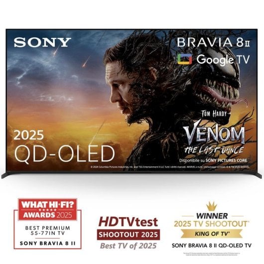 TV Sony OLED K-65XR8M2 65" 4K Smart TV Google Dolby Vision AI XR