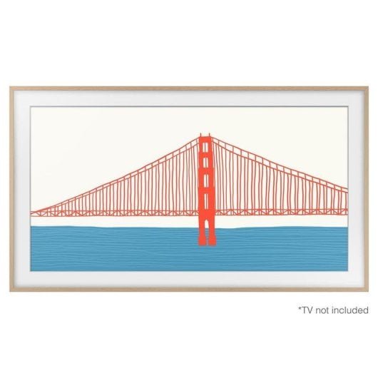 Montura Samsung VG-SCFA85TK Beige Plástico Compatível The Frame 85"