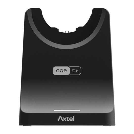 Auriculares Axtel AXH-ONEBTD-CB inalámbricos Bluetooth para oficina con Cancelación de Ruido, Micrófono y carga USB-C, c