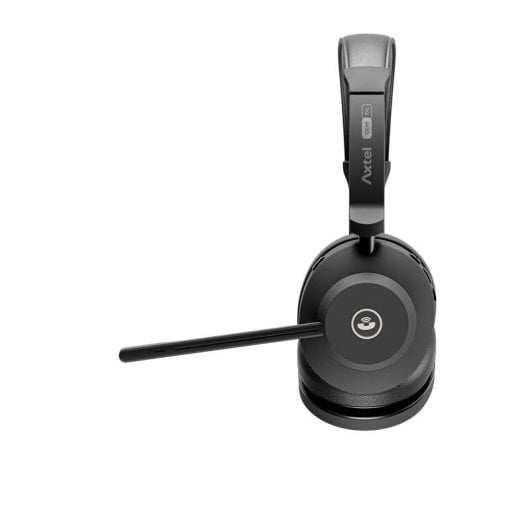 Auriculares Axtel AXH-ONEBTD-CB inalámbricos Bluetooth para oficina con Cancelación de Ruido, Micrófono y carga USB-C, c