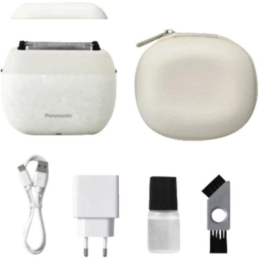 Rasoir pour Visage Panasonic ES-PV6B-W803 Sans Fil 50min Sec et Humide 5 Lames