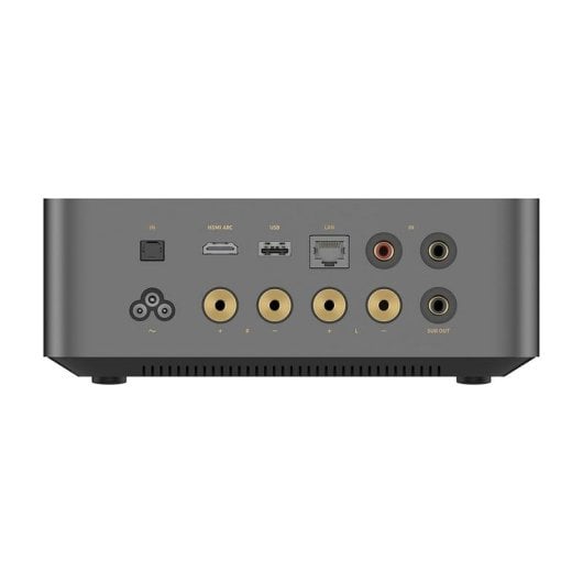 Versterker WiiM Amp Ultra 2x100W RMS WiFi Bluetooth HDMI ARC RoomFit
