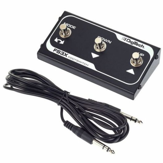 Footswitch Controller Digitech FS3X Nero Compatibile Amplificatori Garanzia 3 Anni