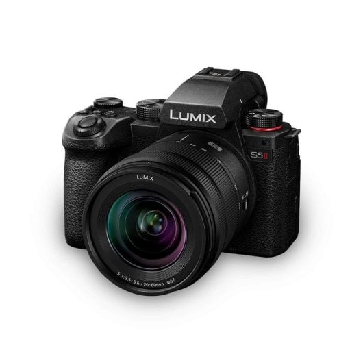 Câmara Mirrorless Panasonic Lumix S5II 24.2MP Sensor Full-Frame 20-60mm + 50mm Wi-Fi Bluetooth