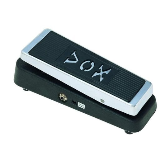 Pedal wah-wah VOX Electronics V847 Preto Prata Guitarra AC Bateria Antiderrapante