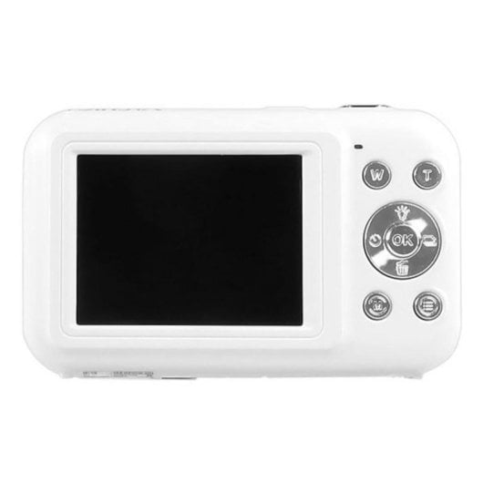 Camera Compatta Yashica DZ-100 44MP Zoom Digitale 16x USB-C Schermo IPS Bianco