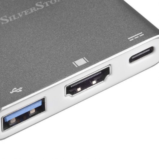 Concentrateur USB de type C Silverstone EP08