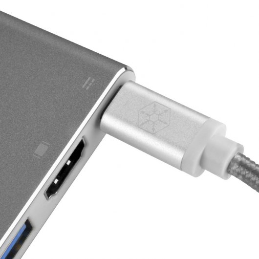 Concentrateur USB de type C Silverstone EP08
