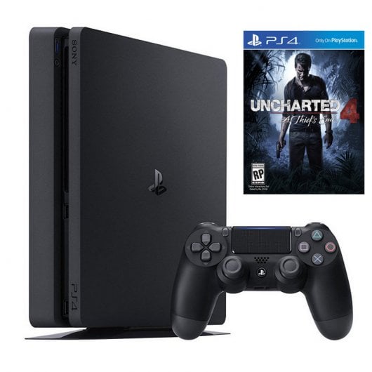 Sony PS4 PlayStation 4 Slim 1TB + Uncharted 4