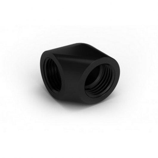 EKWB EK-AF Adaptador de Montaje 90 Grados 2F G1/4" Negro