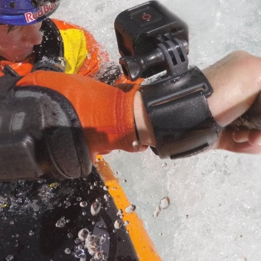 Handgelenk- und Handgurt mit 360° drehbarem Halter für vielseitige GoPro-Montage