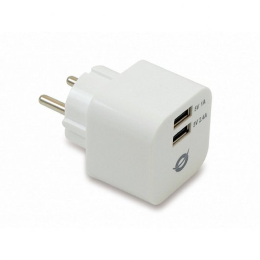 Conceptronic Chargeur USB à 2 ports 3.4 A