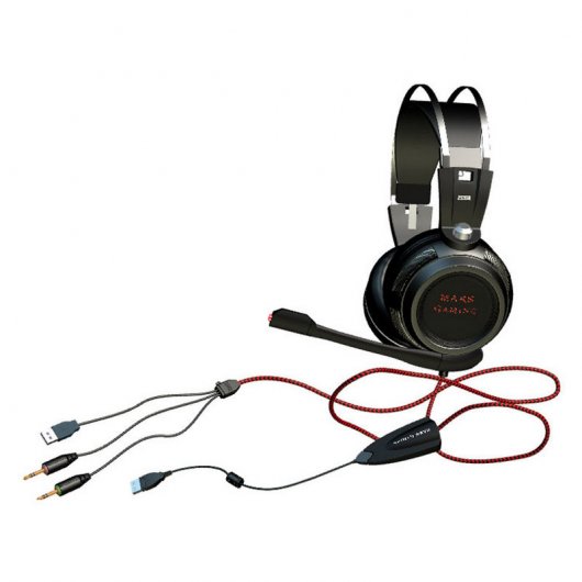 Mars Gaming MH316 Auricular Gaming 7.1 con Micrófono