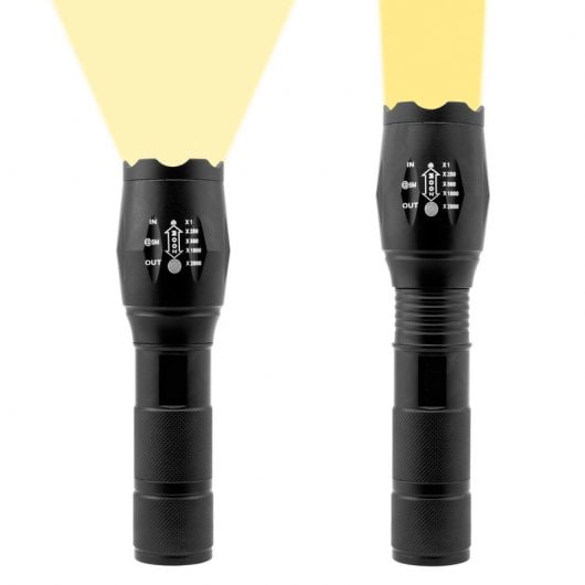Unotec Linterna LED de Alta Potencia