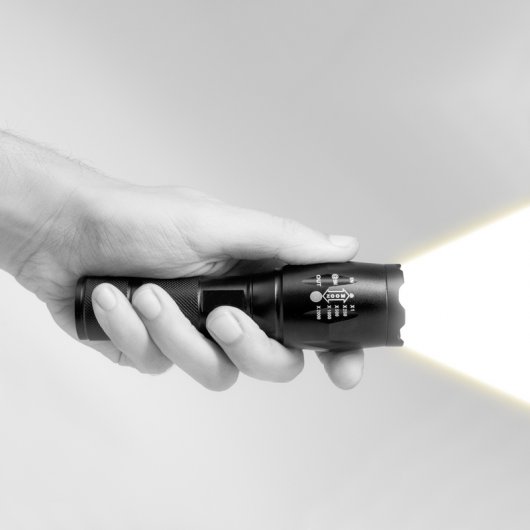 Unotec Linterna LED de Alta Potencia