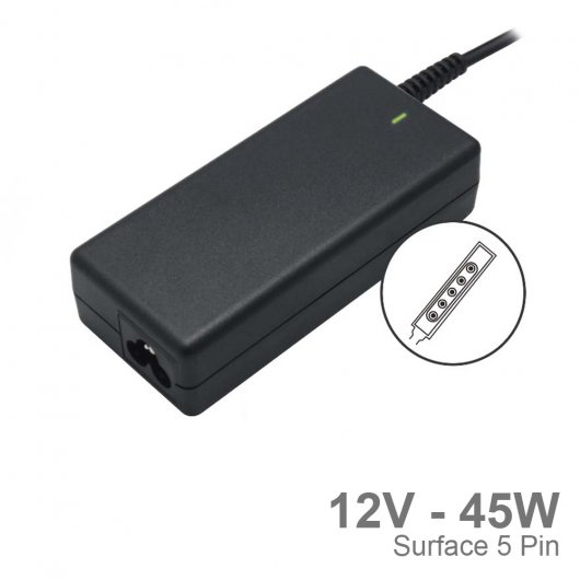 Idusd Cargador Compatible para Microsoft Surface Pro 2/Pro Tablet 12V 45W