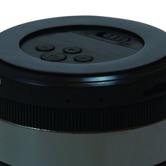 Conceptronic Super Bass Altavoz Bluetooth Cilindro Gris