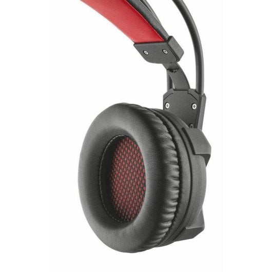 Auriculares Trust GXT 353 com fio USB Gaming Iluminação Vibração Preto/Vermelho