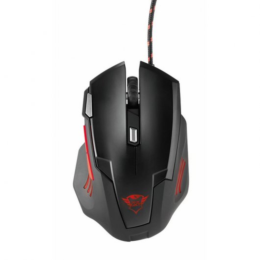 Trust GXT 111 Ratón Gaming 2500DPI Negro
