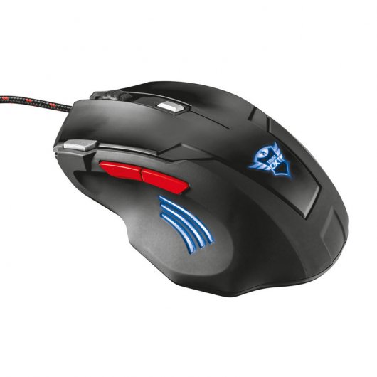 Trust GXT 111 Ratón Gaming 2500DPI Negro
