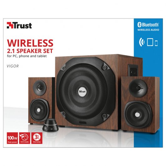 Trust Vigor Altavoces  2.1 Bluethoot