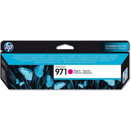 HP 971 Cartucho Tinta Original Magenta