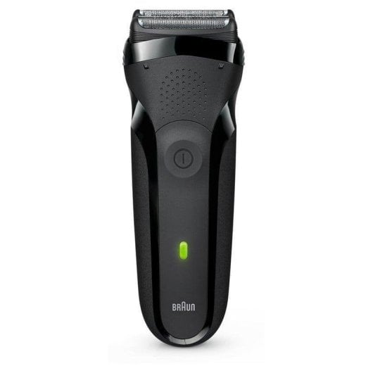 Máquina de Barbear Facial Braun Series 3 300s Recarregável 20min A Seco 3 Lâminas Carga Rápida