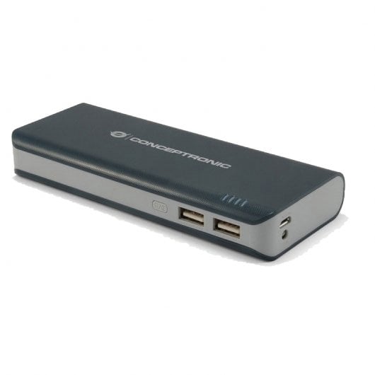 Conceptronic Powerbank 12500mAh con Linterna