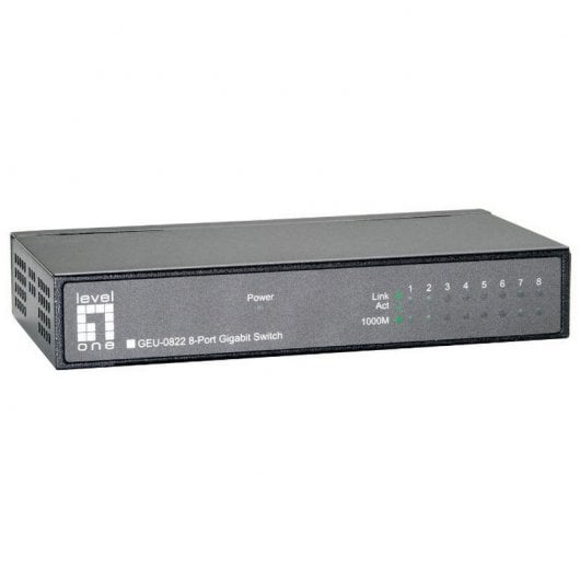 Switch LevelOne GEU-0822 8 porte Gigabit 10/100/1000 Mbps