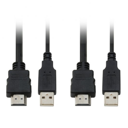 LevelOne KVM-0290 Switch 2 Puertos HDMI/USB