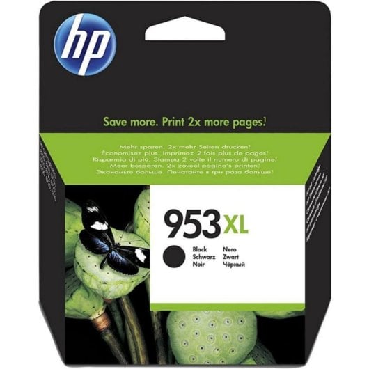 Cartucho de Tinta HP 953XL Negro Alto Rendimiento 2000 páginas para OfficeJet Pro