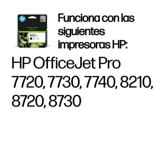 Cartucho de Tinta HP 953XL Preto Alta Capacidade 2000 páginas OfficeJet Pro