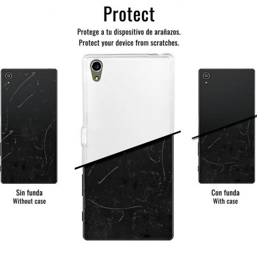 Becool Funda Gel Transparente para Huawei P9 Lite