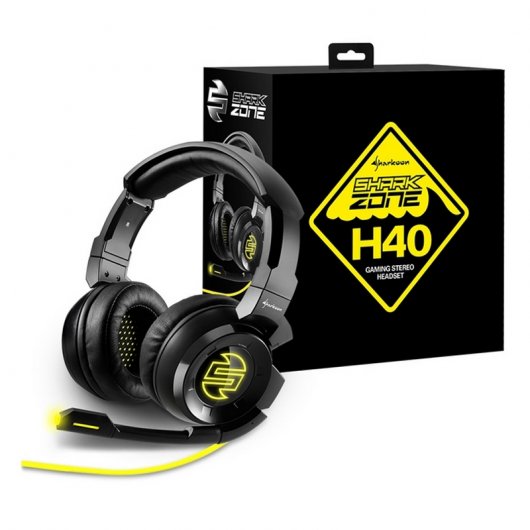 Sharkoon Shark Zone H40 Auriculares Gaming Negro