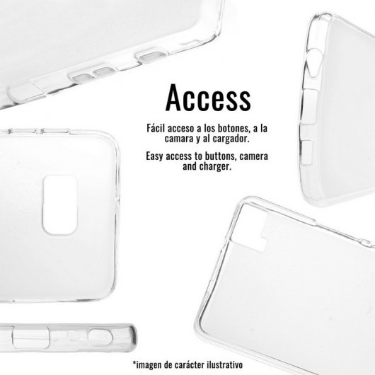 Becool Funda Basic Gel Mate Transparente para Lenovo C2