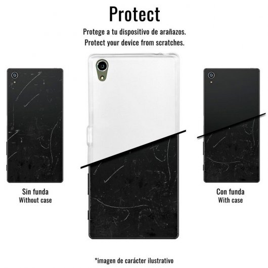 Becool Funda Basic Gel Mate Transparente para Lenovo C2