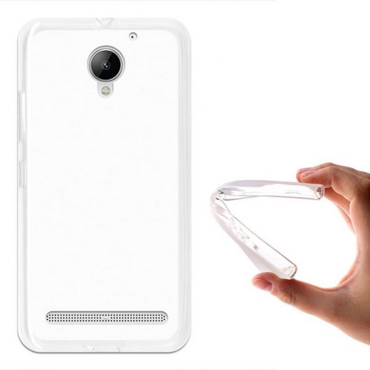 Becool Funda Basic Gel Mate Transparente para Lenovo C2