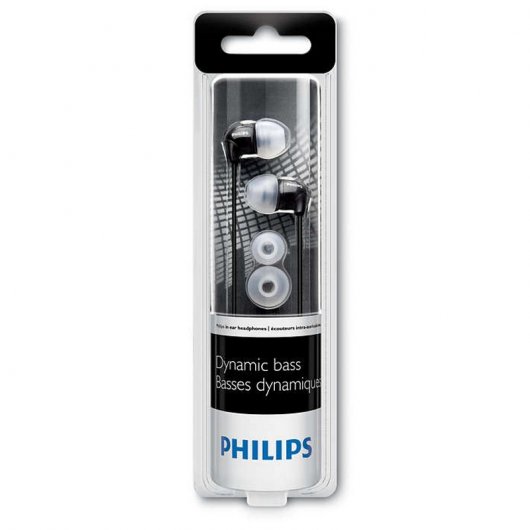 Philips SHE3590BK/10 Auriculares Negro