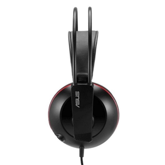 Auriculares Asus Cerberus mit Kabel 3,5 mm Gaming Sound Neodym-Magnet Mikrofone schwarz rot