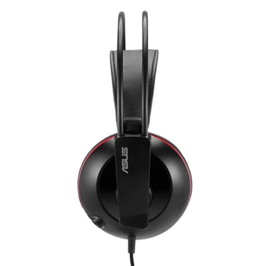 Auriculares Asus Cerberus mit Kabel 3,5 mm Gaming Sound Neodym-Magnet Mikrofone schwarz rot