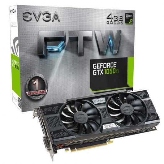 EVGA GeForce GTX 1050Ti FTW Gaming ACX 3.0 4GB GDDR5