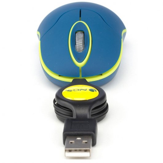 NGS Sin Blue Ratón 1000DPI Azul