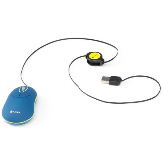 NGS Sin Blue Ratón 1000DPI Azul